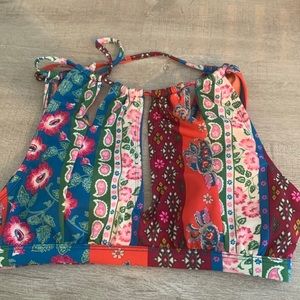 Urban Sea Keyhole Halter Bikini Top